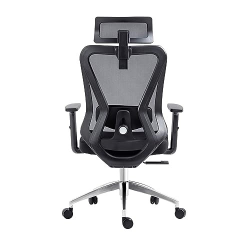 Techni Mobili Ergonomic Mesh Office Chair with Headrest