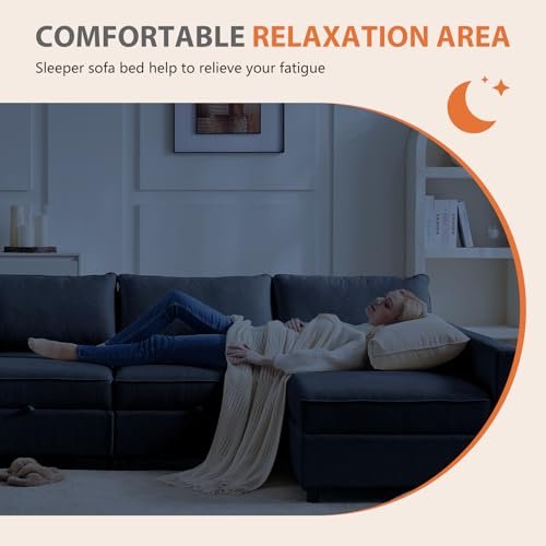 Superone Convertible Living Room Sectional Sofa