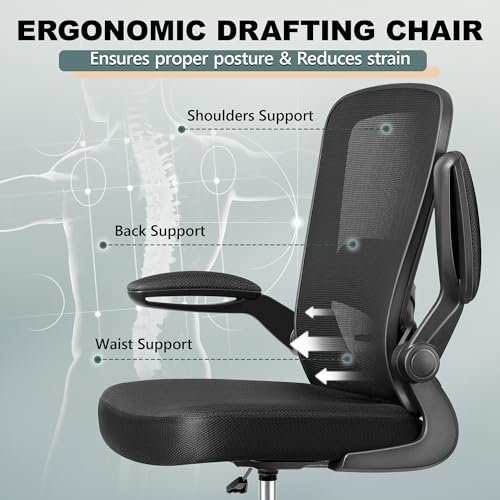 Ergonomic Tall Office Chair for Home Workstations