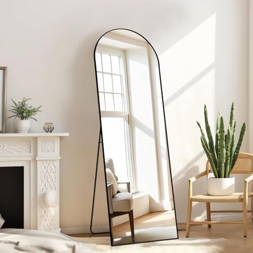 Black Arched Mirror for Bedroom