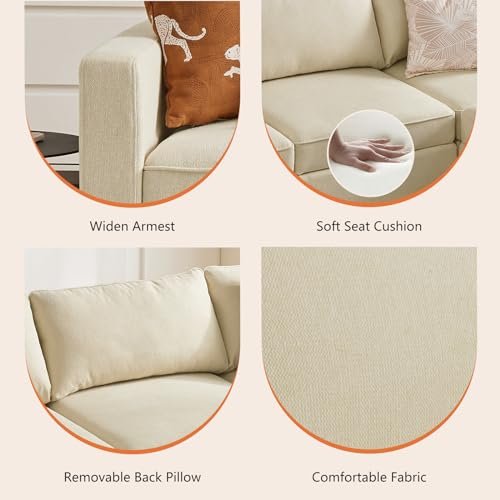 Superone Convertible Sectional Sofa with Storage for Living Room