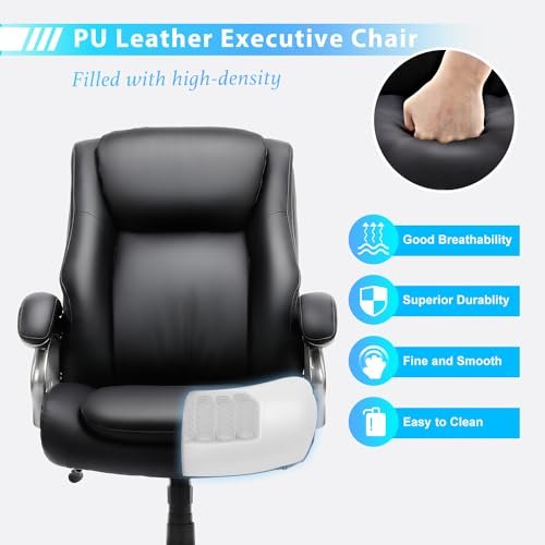 COLAMY Big & Tall Office Chair for Heavy Individuals