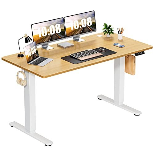 Elevate Your Home Office with Adjustable Standing Desk