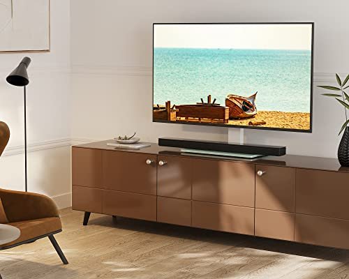 FITUEYES Adjustable TV Stand for 27-55 Inch Displays
