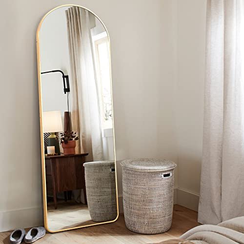 Arched Mirror with Stand for Bedroom
