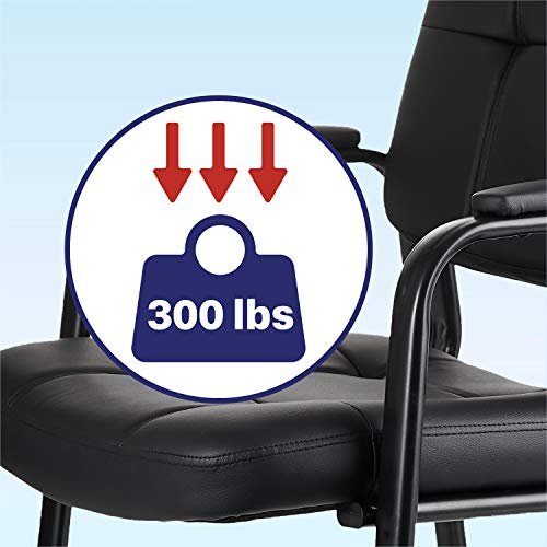 CLATINA Guest Chair 4 Pack for Office Reception & Conference Desk