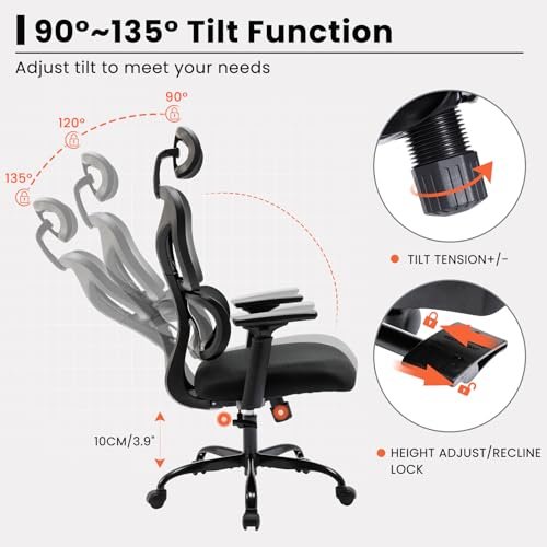 Ergonomic Office Chair for Home and Gaming