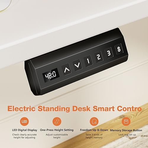 Superone Adjustable Standing Desk for Home Office