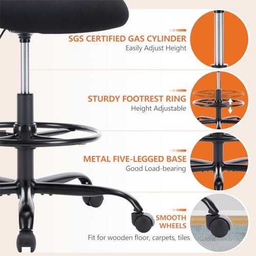 Superone Ergonomic Adjustable Office Chair with Support