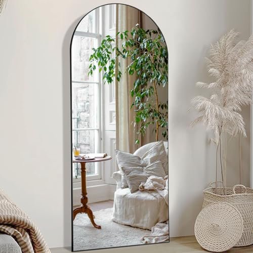 Elegant Full-Length Arched Mirror for Bedroom and Cloakroom