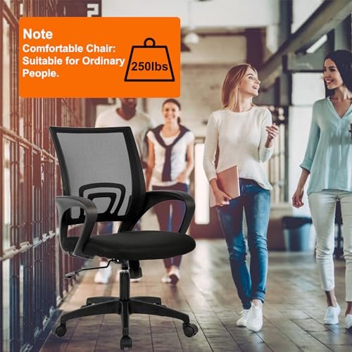 Ergonomic Desk Chair for Home OfficeComfort and Style Combined