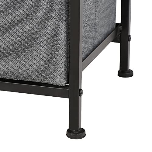 ZENY Extra Wide 5-Drawer Storage Tower for Bedroom, Hallway, Closet, Office