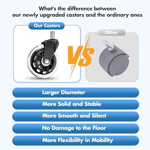 Ergonomic Black Leather High Back Office Chair with Lumbar Support