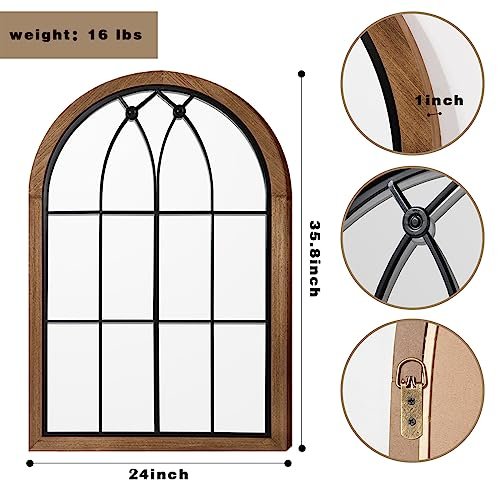 Farmhouse Arch Mirror for Wall Decor