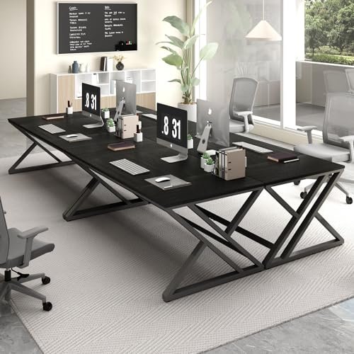 Modern Farmhouse 2-Person Computer Desk