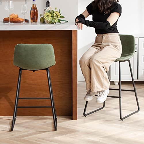 Elegant Counter Height Bar Stools Set of 4 for Kitchen Island