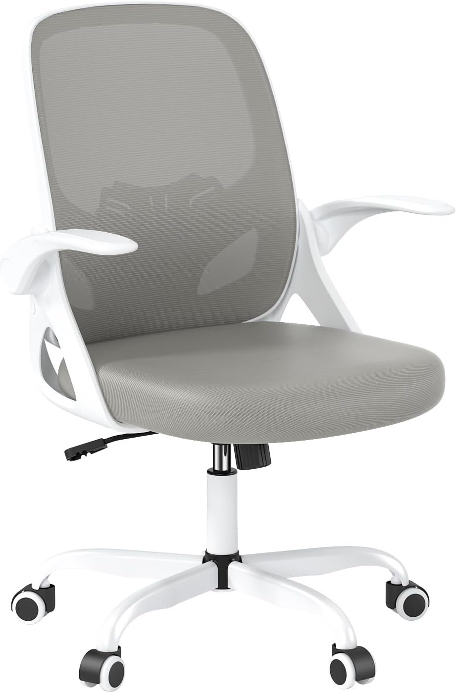 Grey Ergonomic Mesh Office Chair for Home and Office