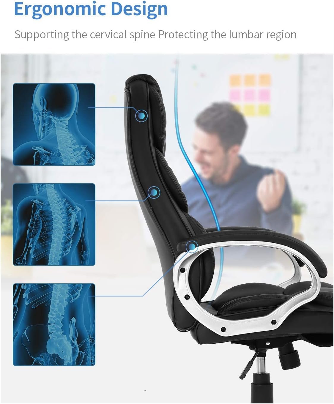 Executive Ergonomic Adjustable Office Chair