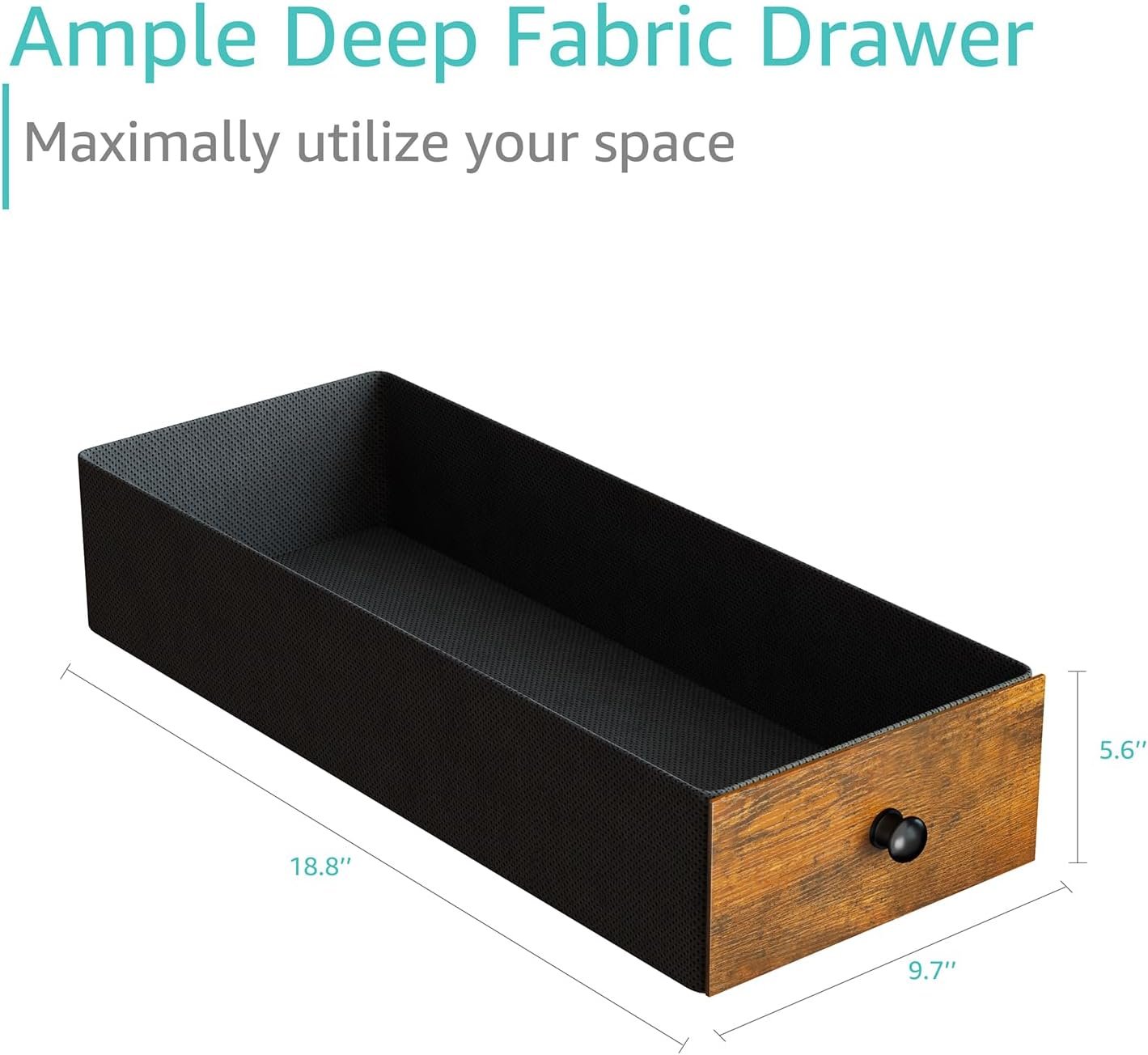 Modern Computer Desk with Drawers for Home Office