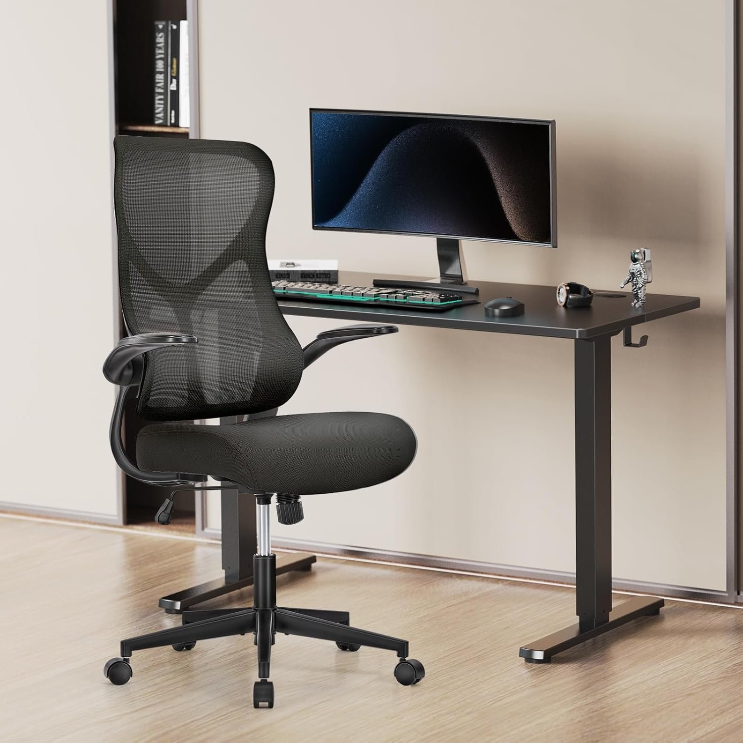 Ergonomic Office Chair with Lumbar Support and Adjustments