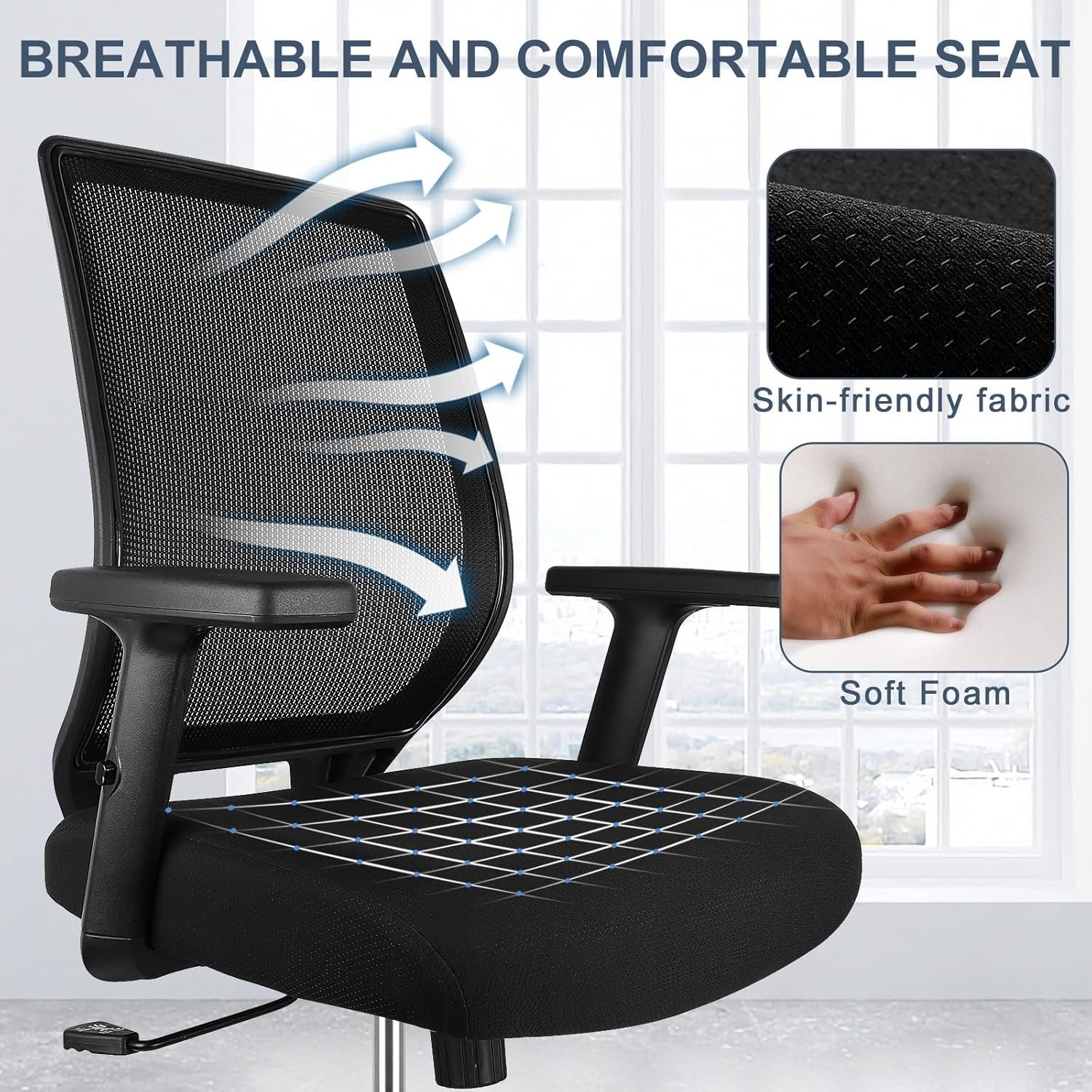 Schwake Ergonomic Office Chair for Adults